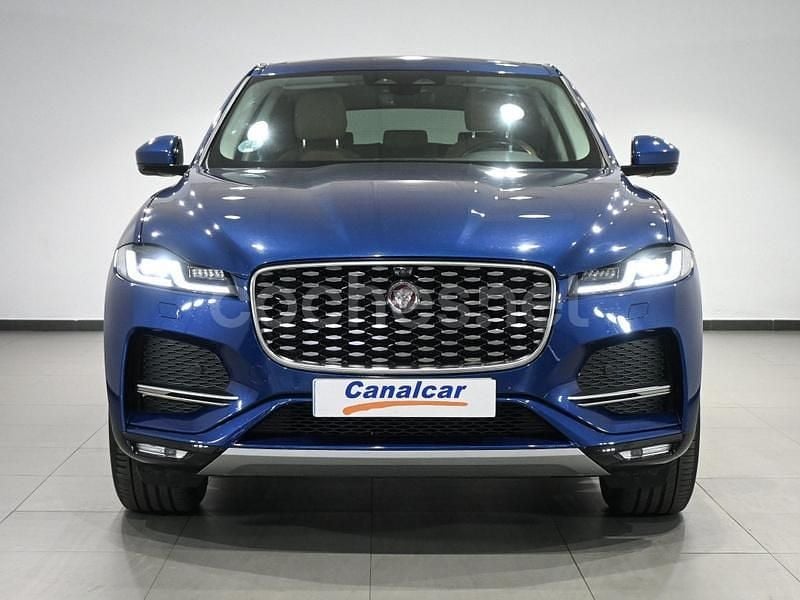 Usado Jaguar F-Pace S 204 CV (150 kW) 2021 Azul metalico SUV