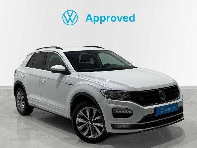 Blanco Usado 2021 VW T-Roc Advance SUV | 19.350 € (Precio justo) - Imagen 1/4