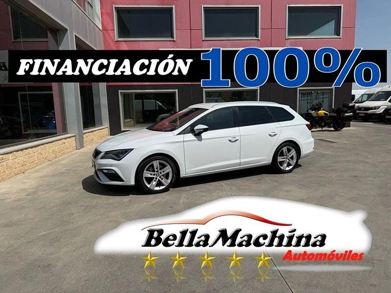 Blanco Usado 2020 Seat Leon FR Familiar | 14.450 € (Precio justo) - Imagen 1/4