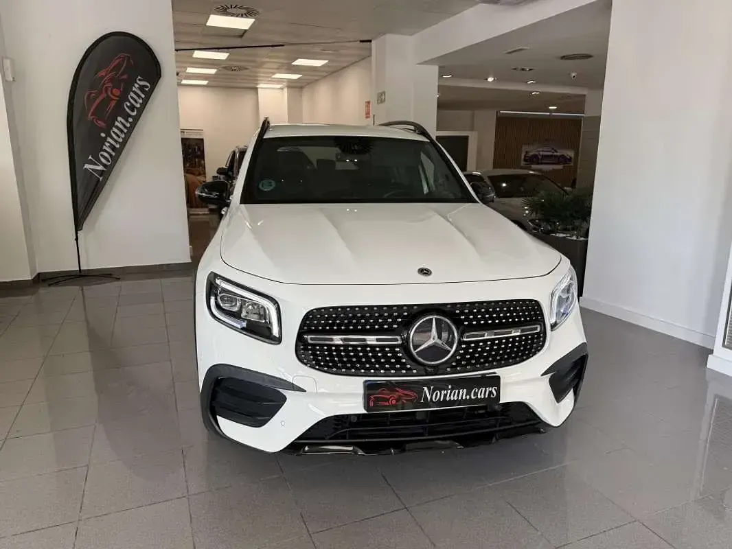 Usado Mercedes GLB200 150 CV (110 kW) 2022 Blanco SUV