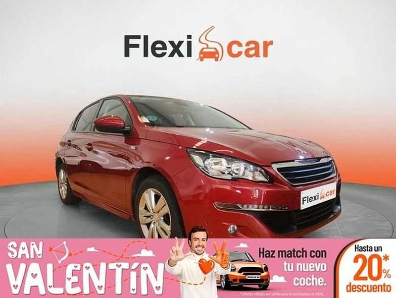 Usado Peugeot 308 Style 110 CV (80 kW) 2016 Rojo Utilitario