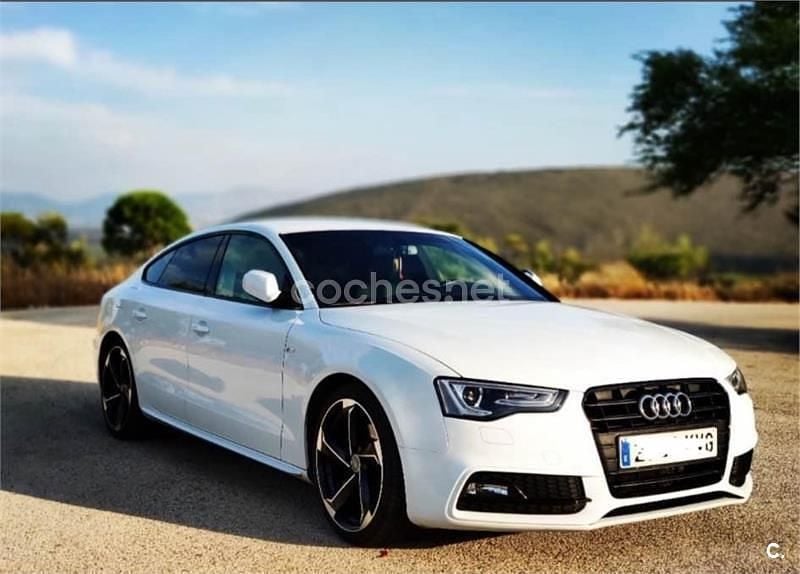 Blanco Usado 2015 Audi A5 Sportback Sport Utilitario | 16.500 € (Precio justo) - Imagen 1/4