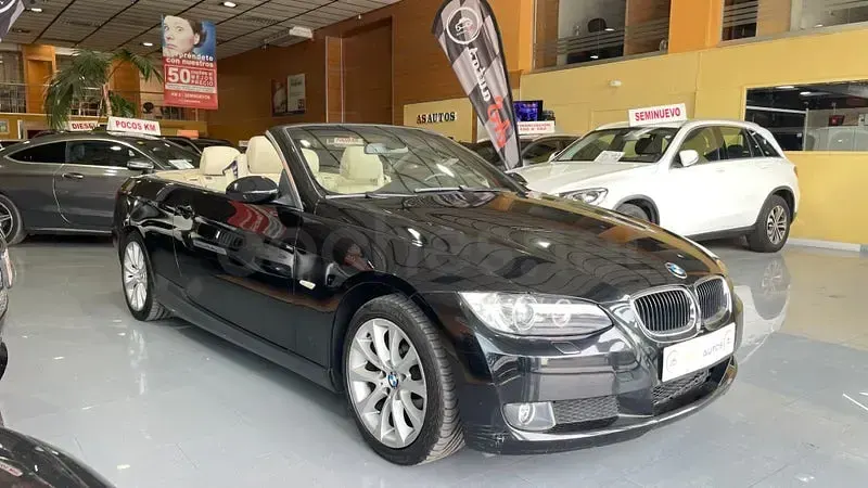 Usado BMW 320 Cabriolet Comfort Edition 177 CV (130 kW) 2009 Negro Descapotable