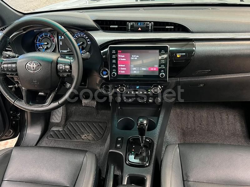 Usado Toyota HiLux 207 CV (152 kW) 2021 Negro Pickup/Camioneta