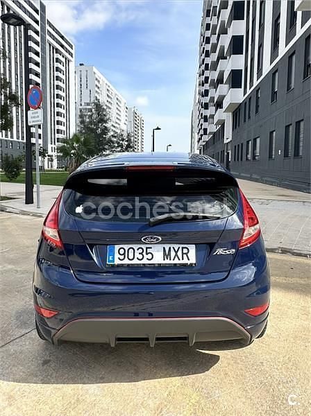 Azul Usado 2009 Ford Fiesta Trend Utilitario | 5299 € (Precio justo) - Imagen 1/4