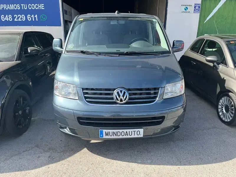 Usado VW Multivan United 130 CV (95 kW) 2008 Azul Monovolumen