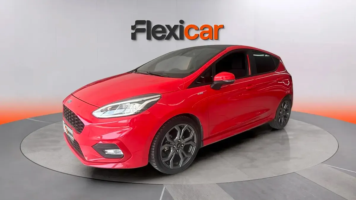 Usado Ford Fiesta ST-Line 140 CV (102 kW) 2018 Rojo Utilitario