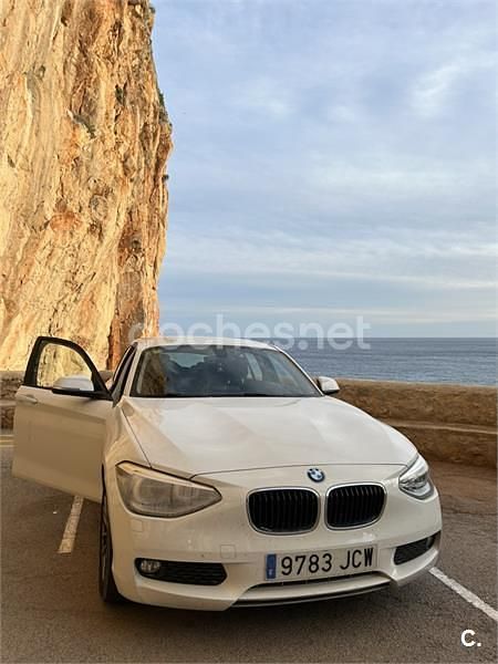 Usado BMW 116 116 CV (85 kW) 2015 Blanco Utilitario