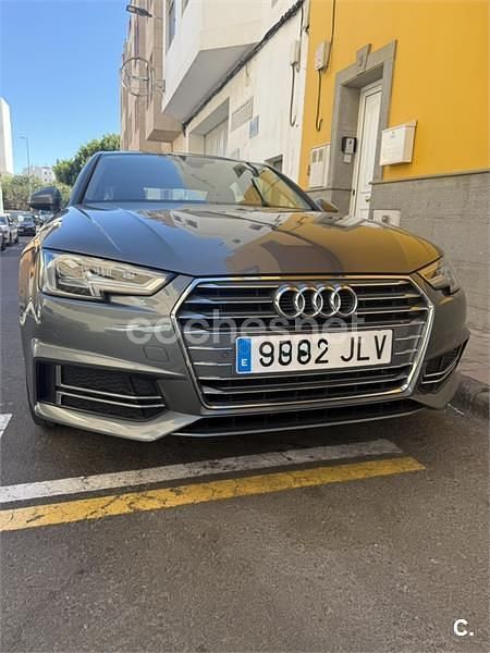 Usado Audi A4 S-Line 150 CV (110 kW) 2016 Gris / plata Berlina