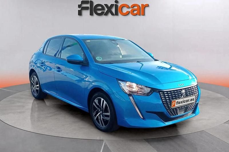 Azul Usado 2020 Peugeot 208 Allure Utilitario | 9890 € (Precio justo) - Imagen 1/4