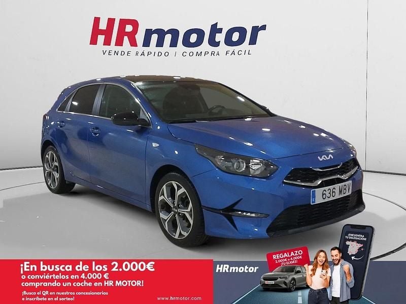 Azul Usado 2022 Kia Ceed | 17.690 € (Precio justo) - Imagen 1/4