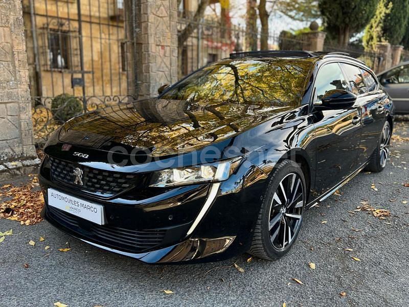 Usado Peugeot 508 GT 225 CV (165 kW) 2022 Negro Familiar