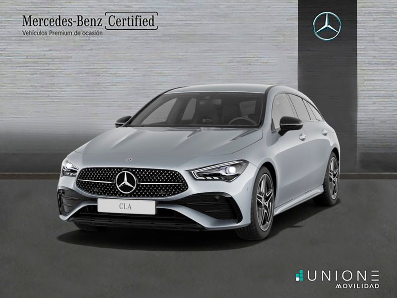 Gris Usado 2024 Mercedes CLA250e Shooting Brake Familiar | 42.800 € (Precio justo) - Imagen 1/4
