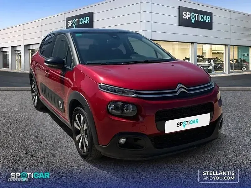 Usado Citroën C3 PureTech 110 CV (80 kW) 2020 Rojo Utilitario