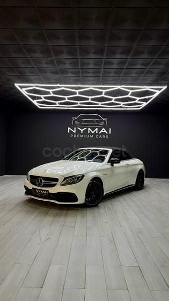 Usado Mercedes C63S AMG AMG 510 CV (375 kW) 2018 Blanco Descapotable