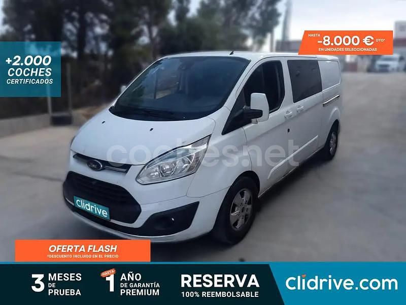 Blanco Usado 2016 Ford Tourneo Custom Titanium Van | 12.790 € (Precio justo) - Imagen 1/3