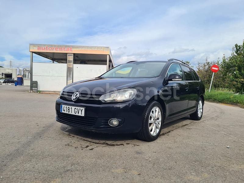 Negro Usado 2010 VW Golf VI Advance Familiar | 5500 € (Precio justo) - Imagen 1/4