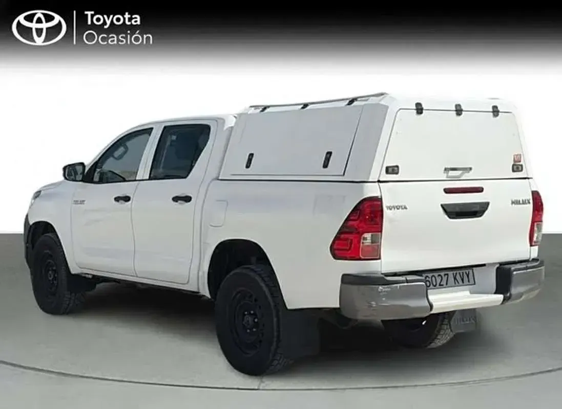 Usado Toyota HiLux 144 CV (105 kW) 2019 Blanco Pickup/Camioneta