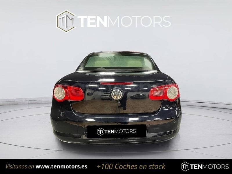 Usado VW Eos 140 CV (102 kW) 2007 Negro Descapotable