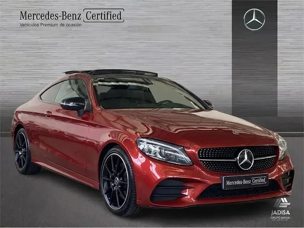 Usado Mercedes C220 194 CV (142 kW) 2023 Rojo Coupe