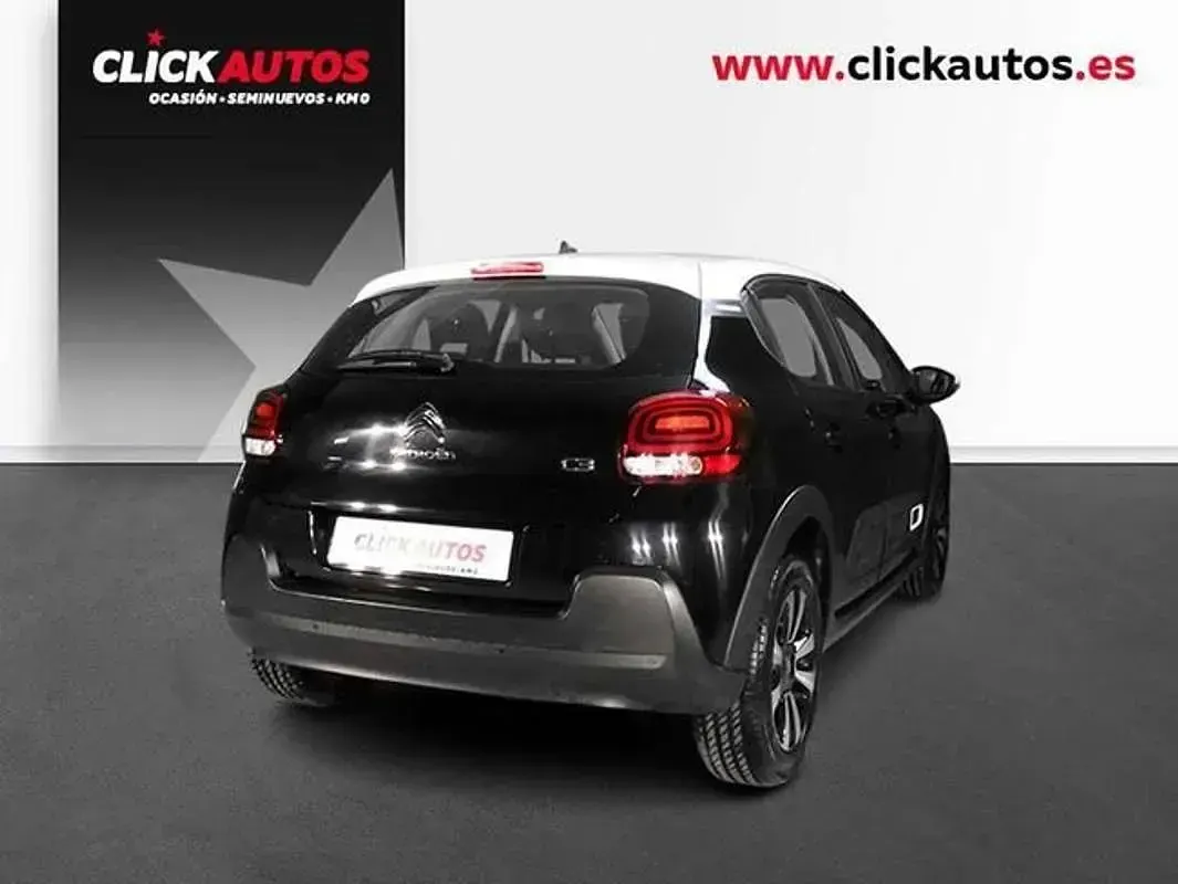 Brugt Citroën C3 Feel 83 HK (61 kW) 2022 Sort Hatchback