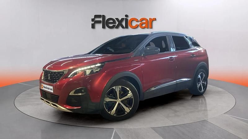 Usado Peugeot 3008 GT-line 131 CV (96 kW) 2018 Granate SUV
