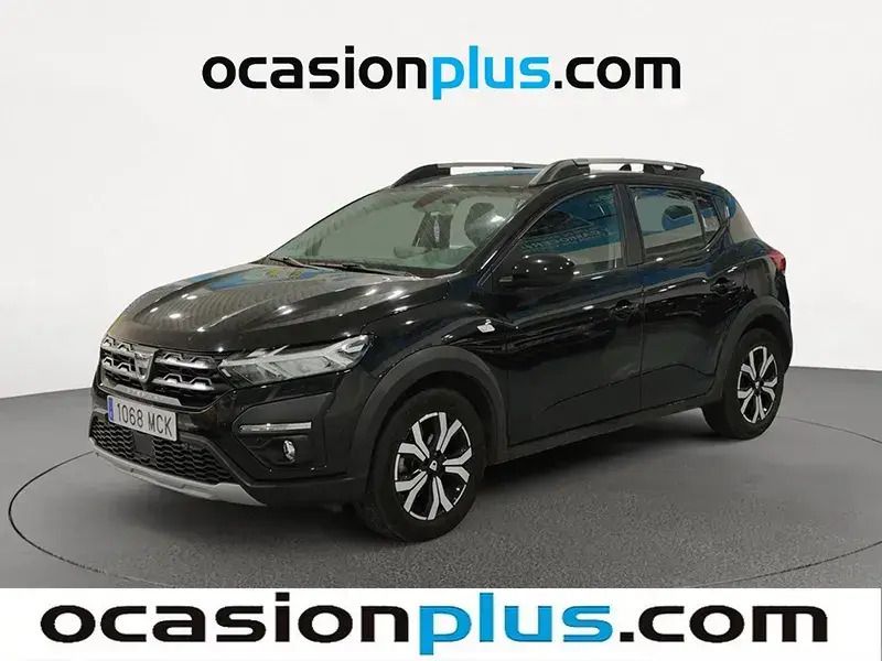 Negro Usado 2022 Dacia Sandero Comfort Utilitario | 14.364 € (Precio justo) - Imagen 1/4