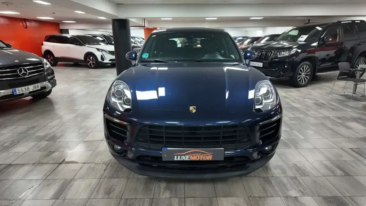 Usado Porsche Macan S 258 CV (189 kW) 2015 Azul SUV