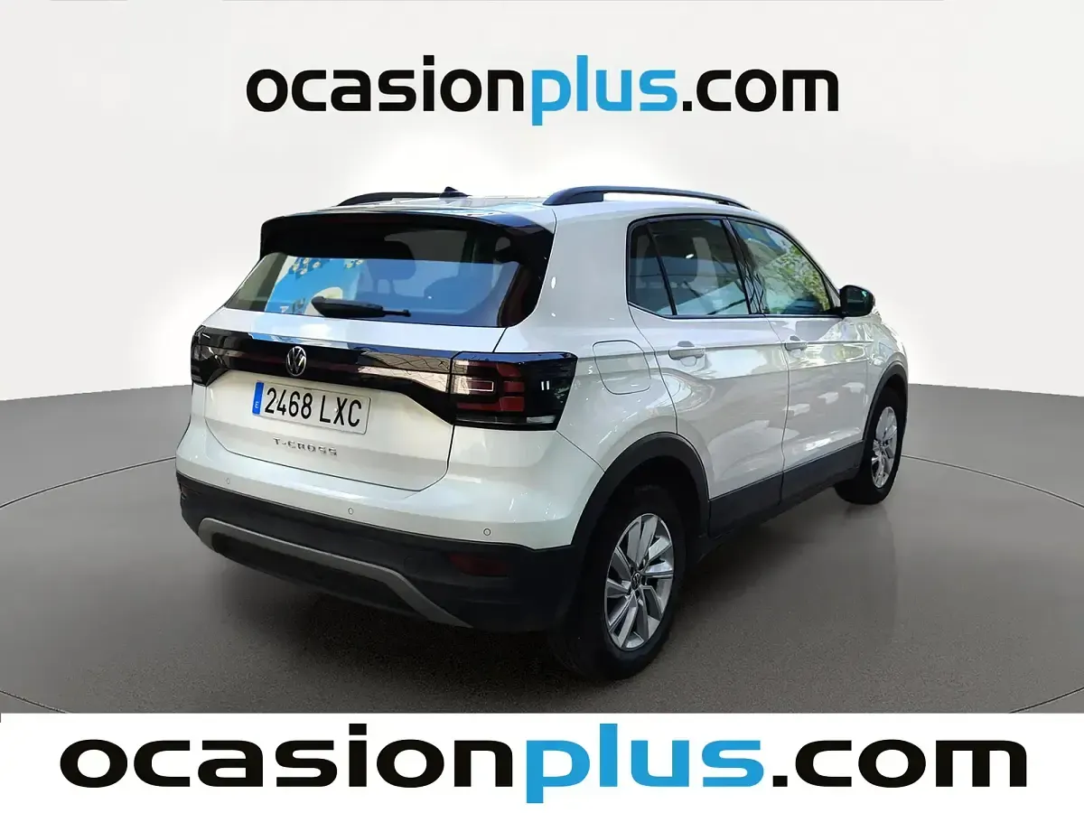 Usado VW T-Cross Advance 110 CV (80 kW) 2022 Blanco SUV