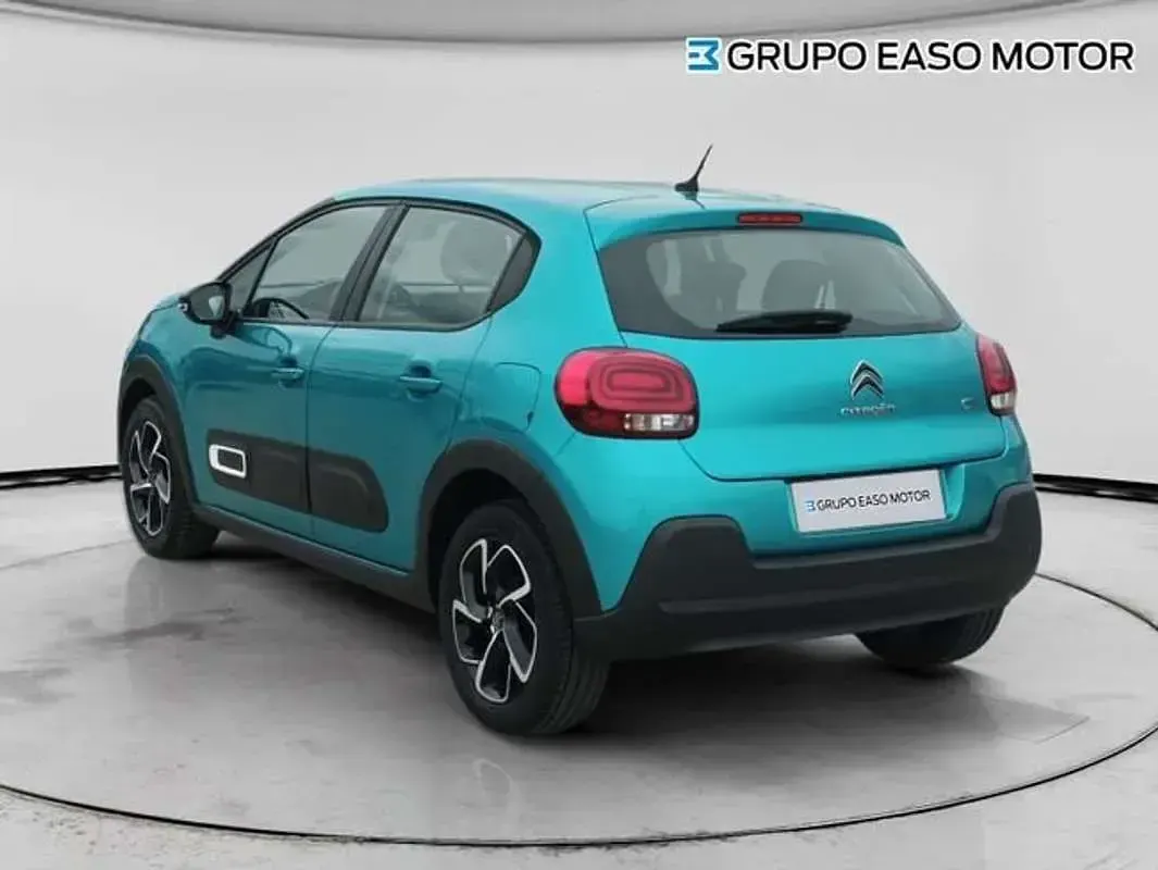 Usado Citroën C3 Feel 82 CV (60 kW) 2021 Azul Utilitario