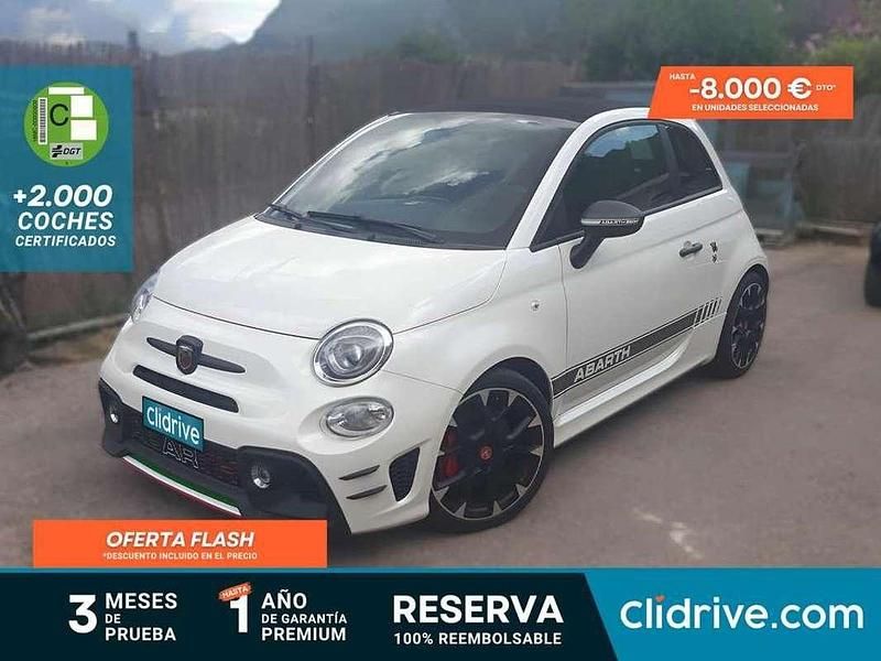 Blanco Usado 2019 Abarth 595C Competizione Descapotable | 17.290 € (Un poco caro) - Imagen 1/3