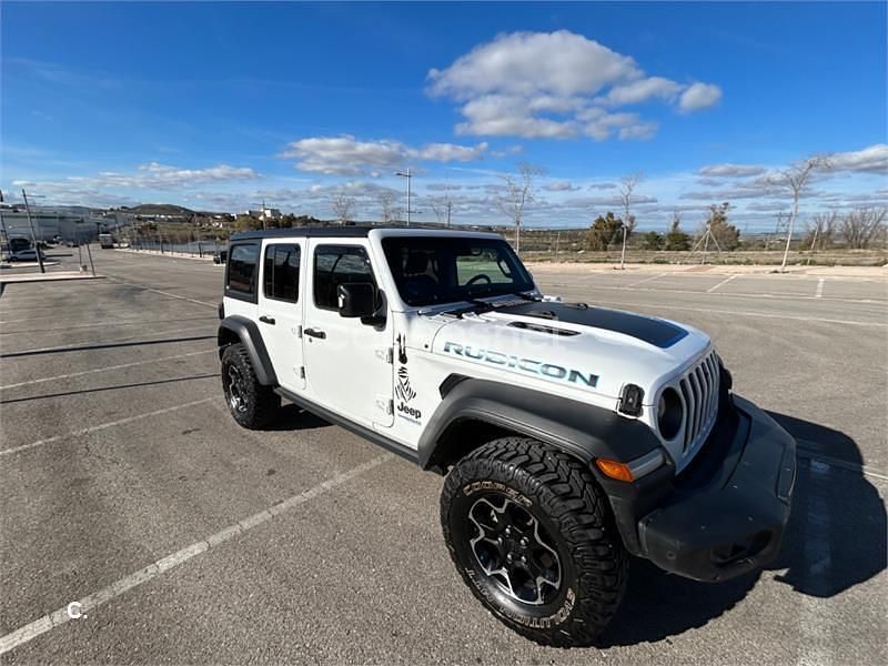 Blanco Usado 2021 Jeep Wrangler SUV | 52.500 € (Precio justo) - Imagen 1/4