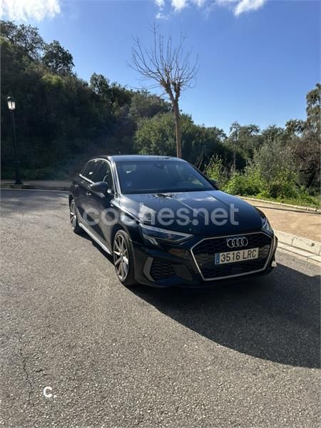 Negro Usado 2021 Audi A3 Sportback e-tron S-Line Berlina | 24.750 € (Precio justo) - Imagen 1/4