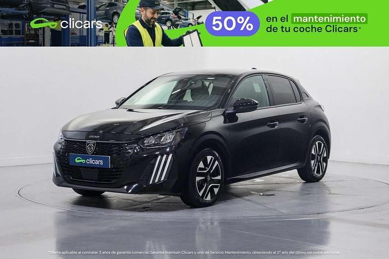 Usado Peugeot 208 Allure 102 CV (75 kW) 2025 Negro Utilitario
