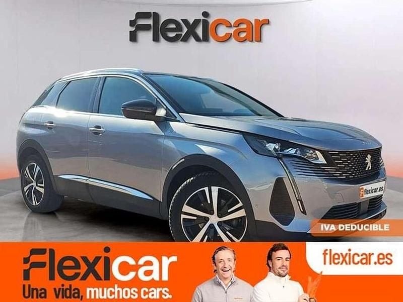 Gris Usado 2021 Peugeot 3008 GT SUV | 17.990 € (Precio justo) - Imagen 1/4