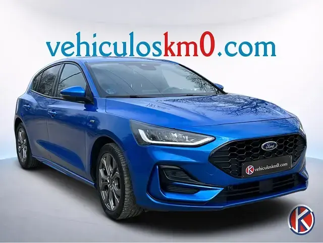 Usado Ford Focus ST-Line 125 CV (91 kW) 2023 Azul Berlina