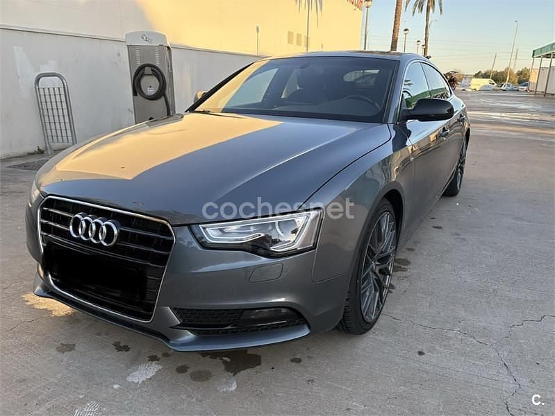 Usado Audi A5 Sportback S-Line 170 CV (125 kW) 2012 Gris / plata Utilitario