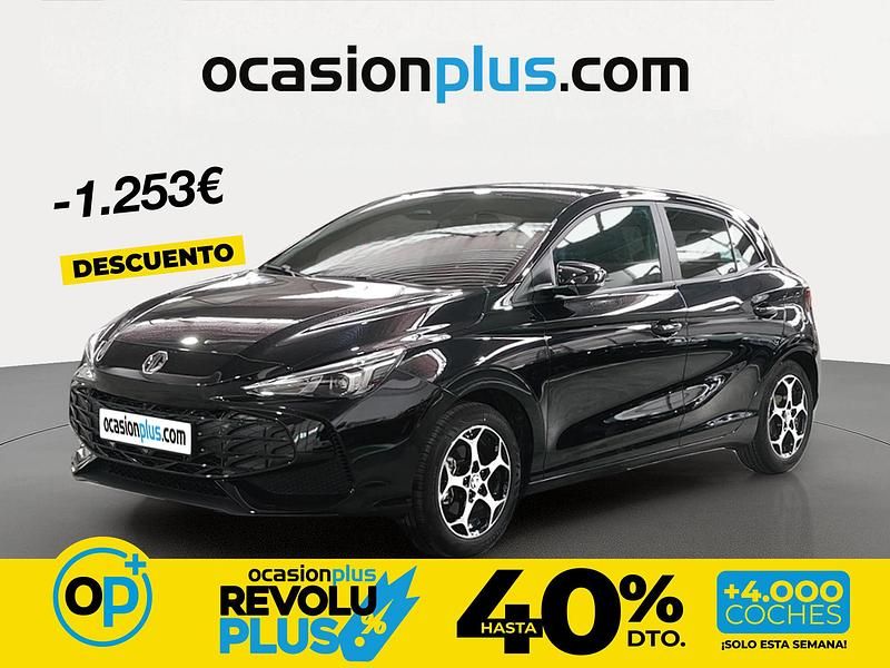 Usado MG MG3 Comfort 116 CV (85 kW) 2025 Negro Utilitario