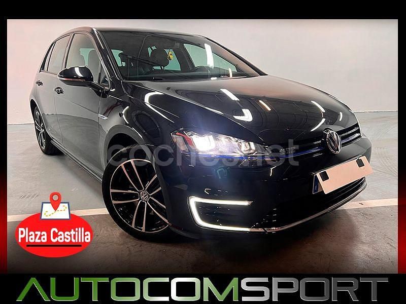 Negro Usado 2016 VW Golf VII GTE Berlina | 15.900 € (Precio justo) - Imagen 1/4