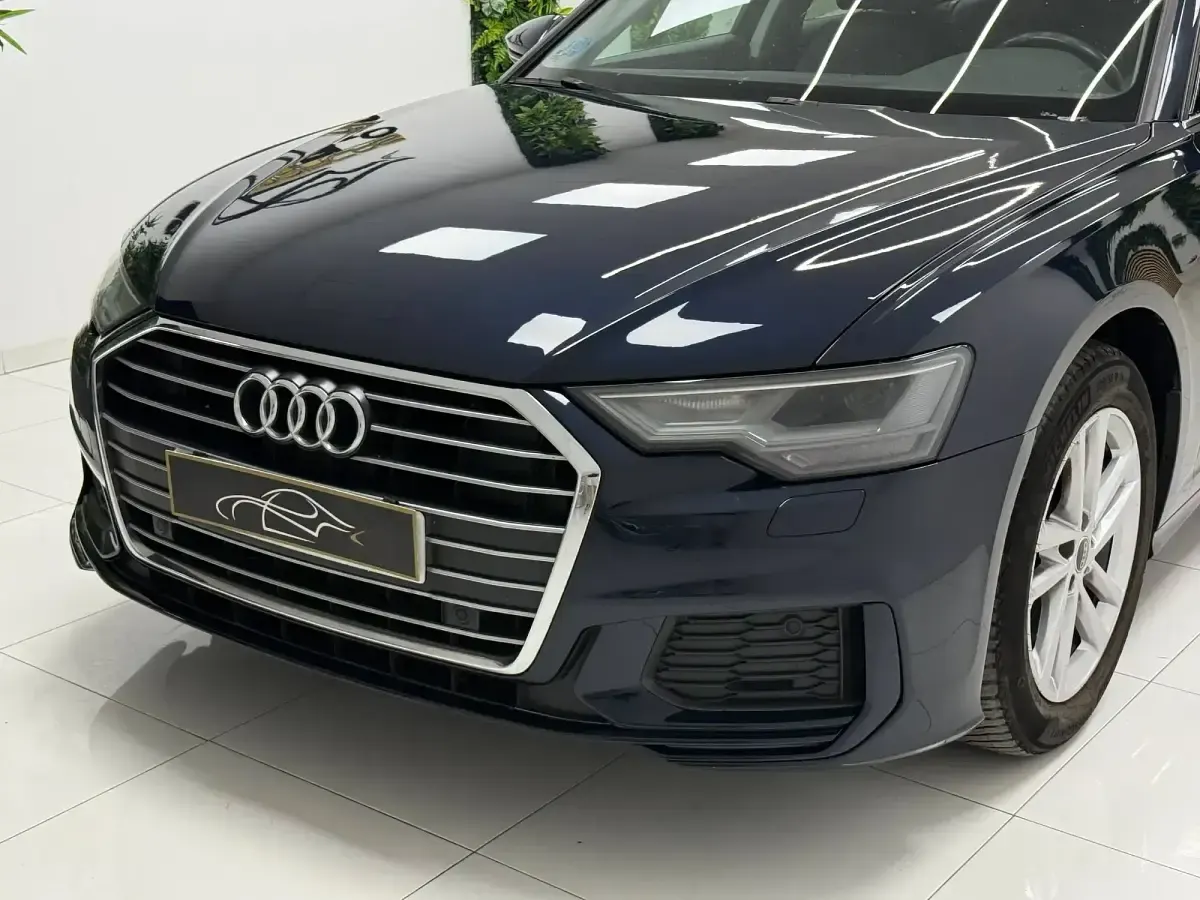 Usado Audi A6 S-Line 204 CV (150 kW) 2022 Azul Familiar