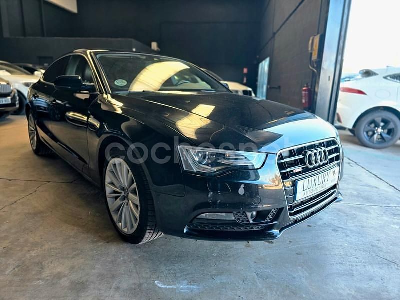 Usado Audi A5 Sportback S-Line 204 CV (150 kW) 2015 Negro Utilitario