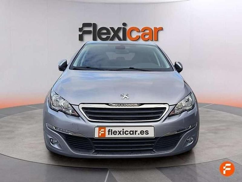 Usado Peugeot 308 Style 131 CV (96 kW) 2017 Gris Utilitario