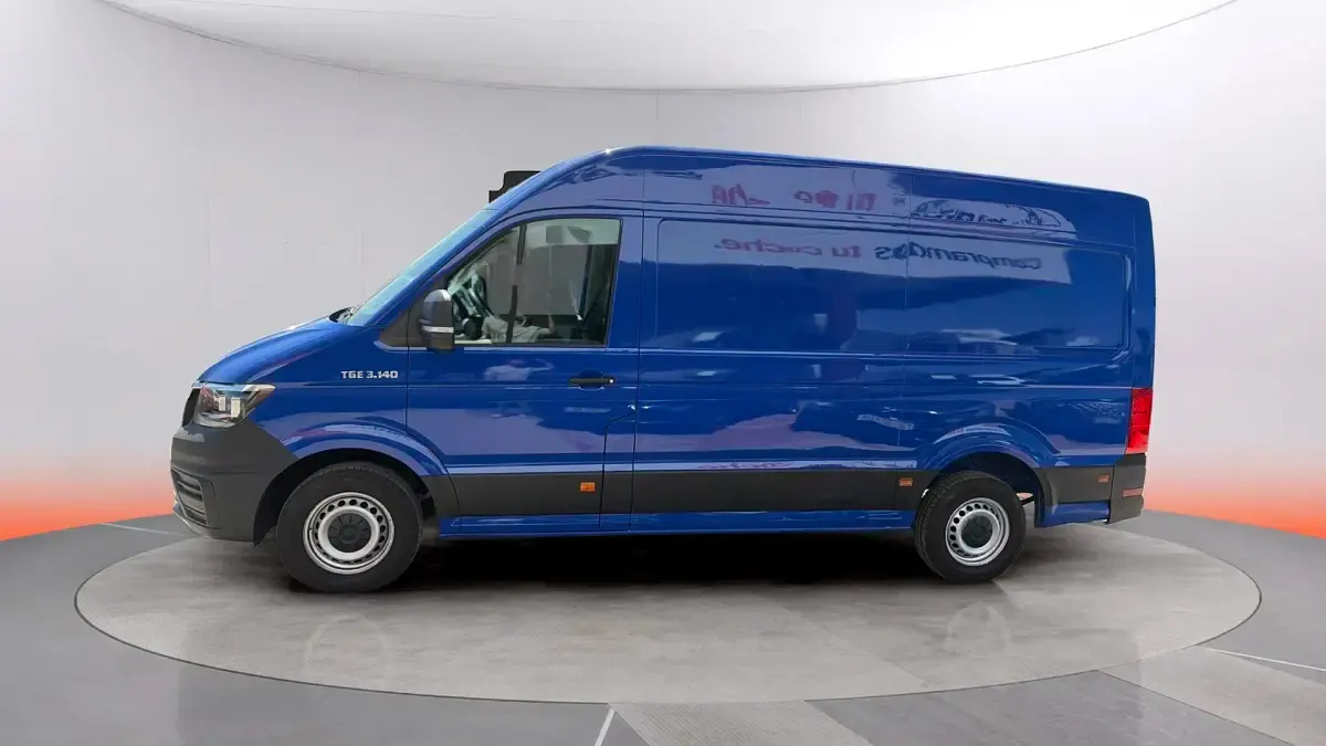 Usado MAN TGE 140 CV (102 kW) 2021 Azul Van