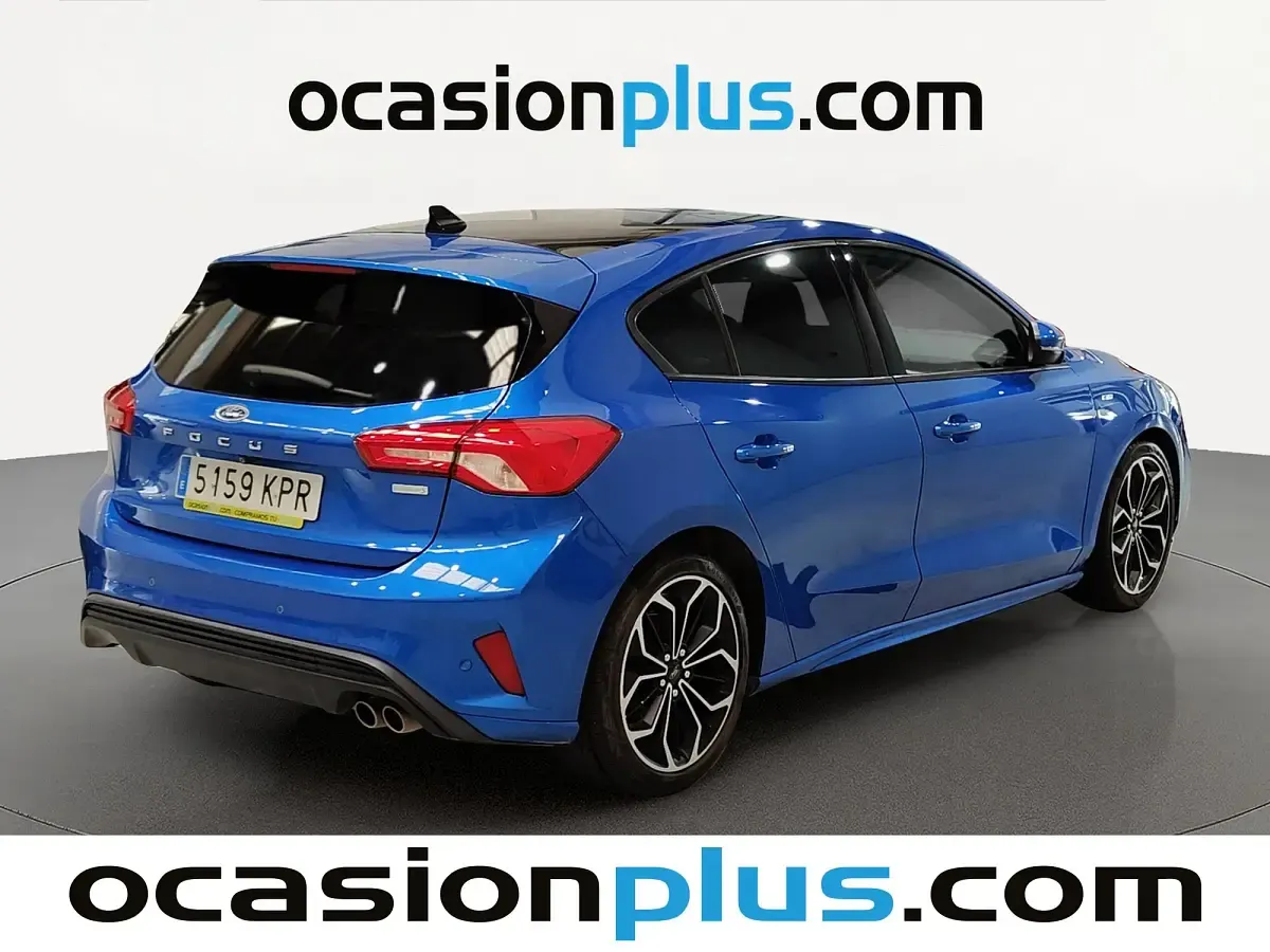 Usado Ford Focus ST-Line 125 CV (91 kW) 2018 Azul Utilitario
