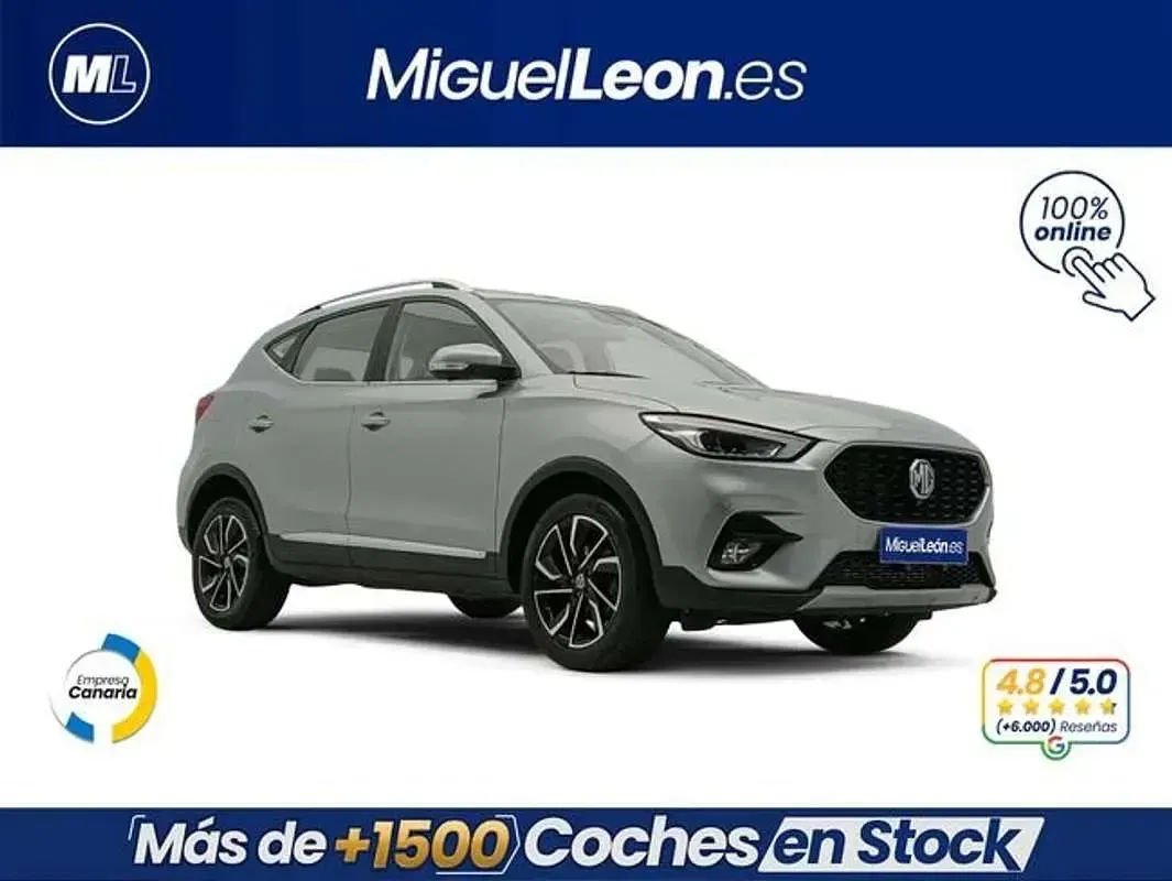 Usado MG ZS Luxury 111 CV (81 kW) 2023 Gris SUV