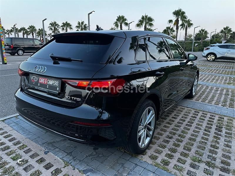 Usado Audi A3 Advanced Plus 110 CV (80 kW) 2022 Negro Berlina