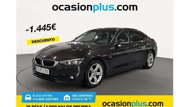 Gris Usado 2017 BMW 418 Gran Coupé Coupe | 14.455 € (Super precio) - Imagen 1/4