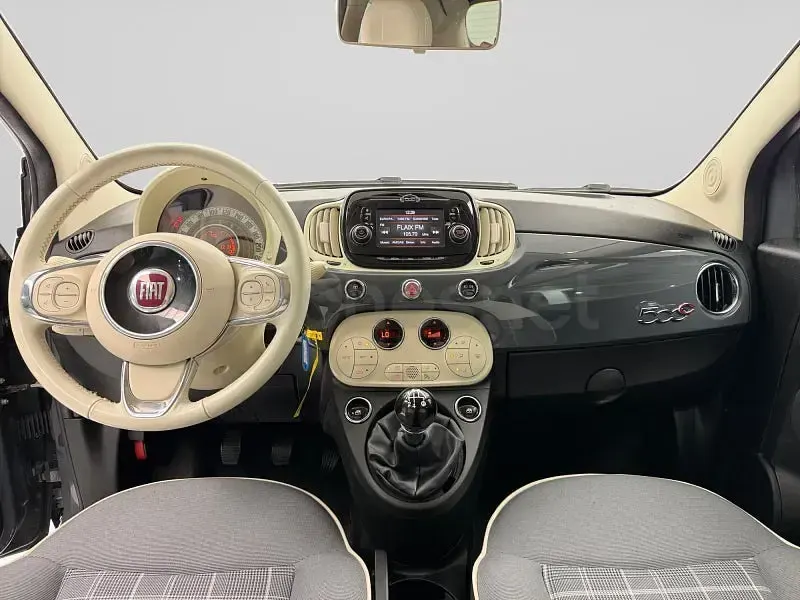 Usado Fiat 500C Lounge 69 CV (50 kW) 2019 Gris / plata Descapotable