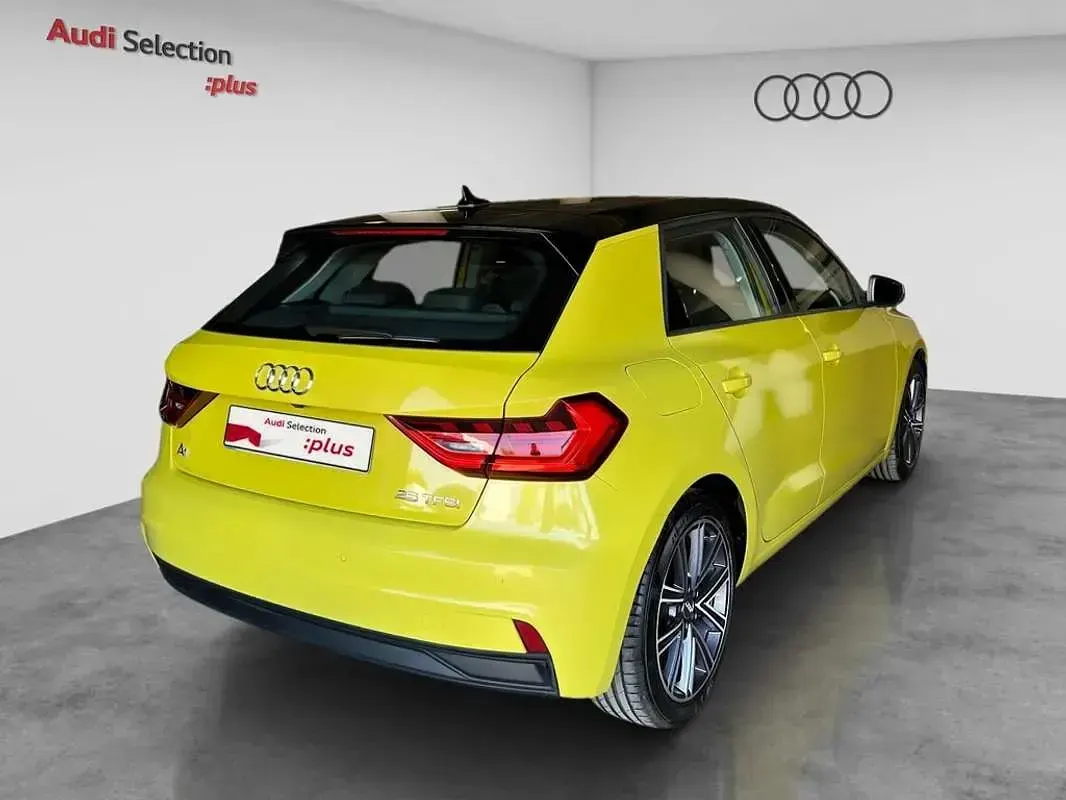 Usado Audi A1 Sportback Advanced Plus 95 CV (69 kW) 2020 Amarillo Utilitario