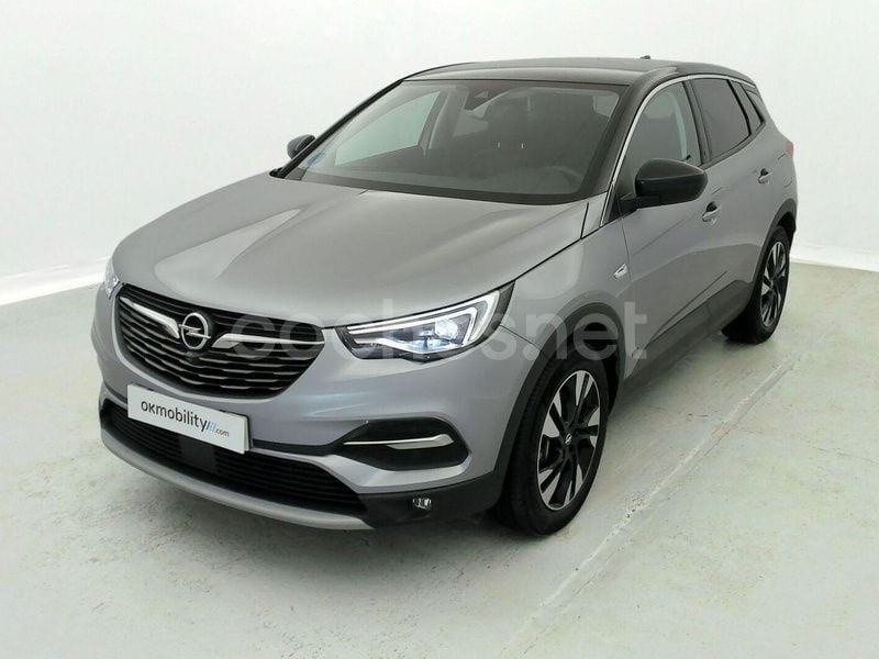 Gris / plata Usado 2021 Opel Grandland X Ultimate SUV | 21.900 € (Precio justo) - Imagen 1/4